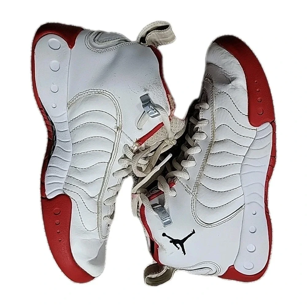 Nike Jordan Jumpman Pro (GS) White Red DQ8436 100 Size 3.5‎